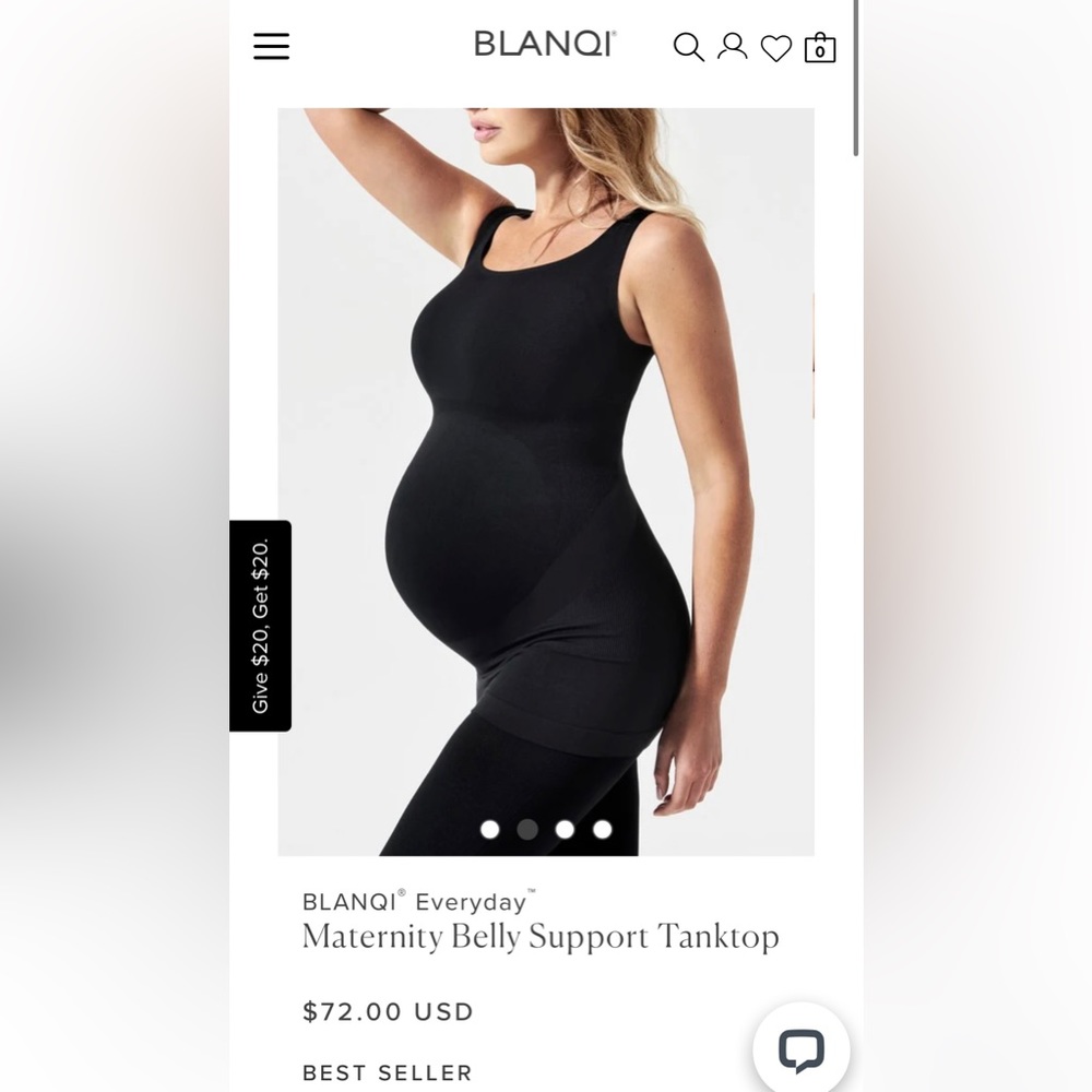 Blanqi maternity tank tops